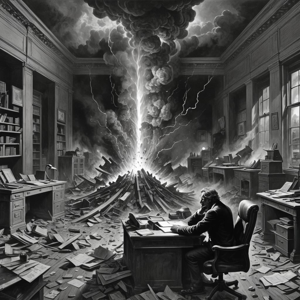 Atomic Blast in Mind of Sleeping Man