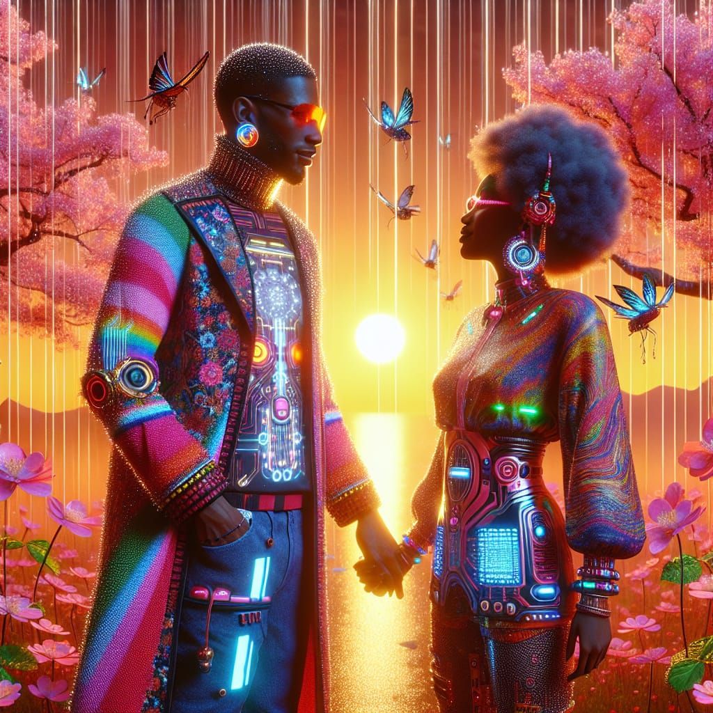 Afrofuturistic Spring: Love in a Technologically Advanced Ga...