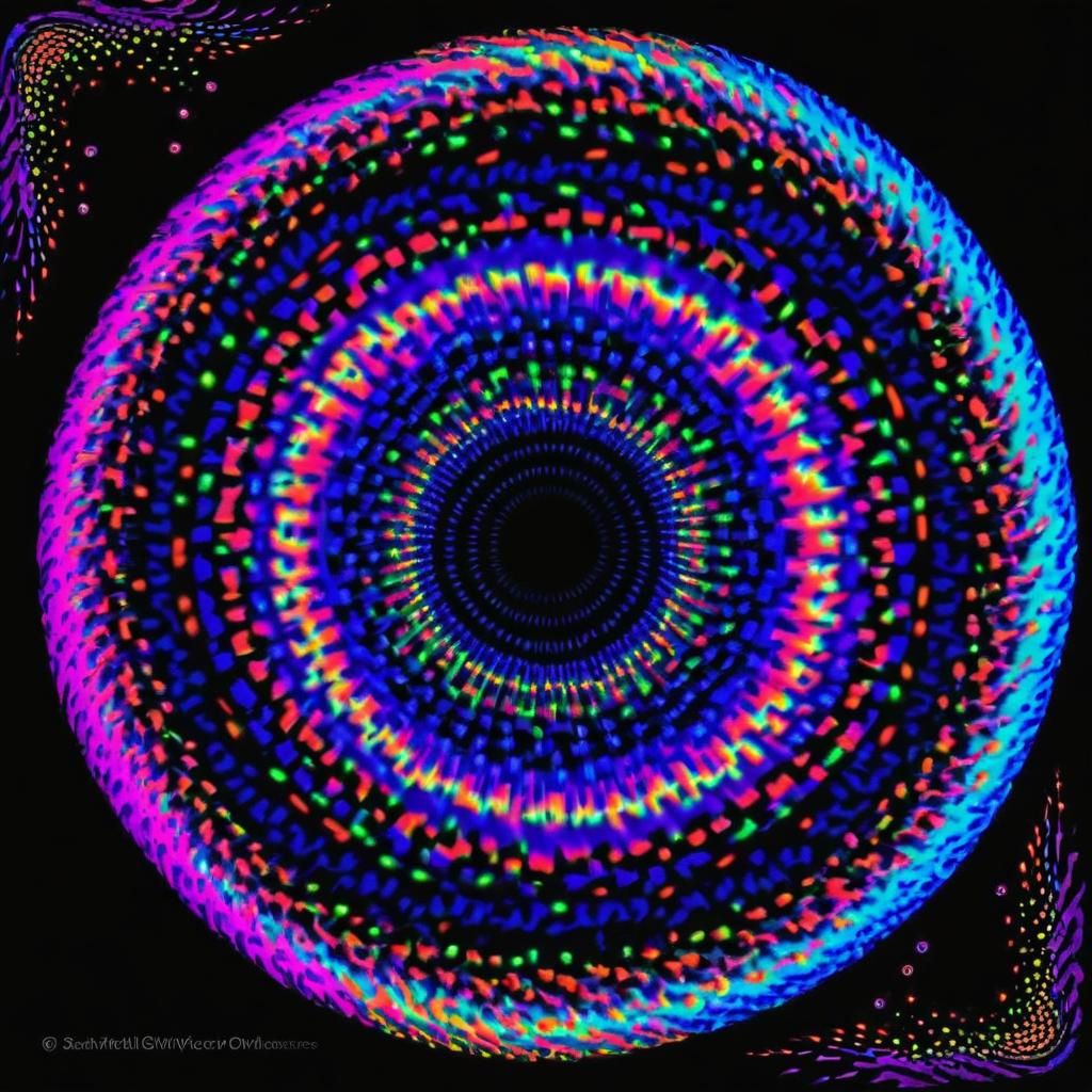 Vibrant Cosmic Reality Born from Hyperdimensional Consciousn...