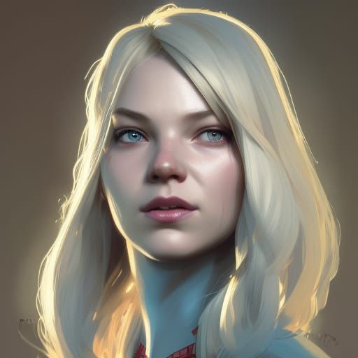 Gwen Stacy as Spider-Woman Concept Art