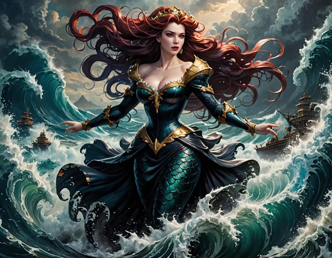 Ursula of the Tempestuous Seas, Anime Style