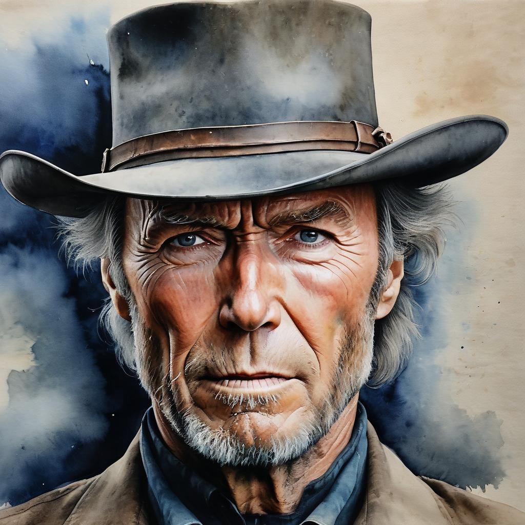 Clint Eastwood, Portrait