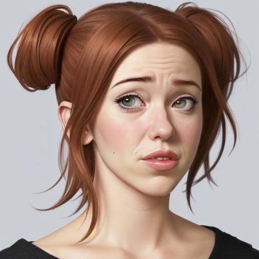 a less realistic and more comical style.