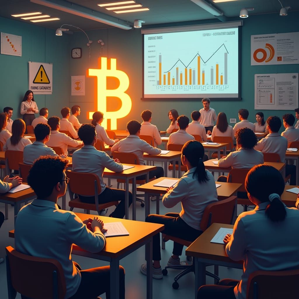 Crypto Airdrop Scam Awareness in a Modern Classroom
