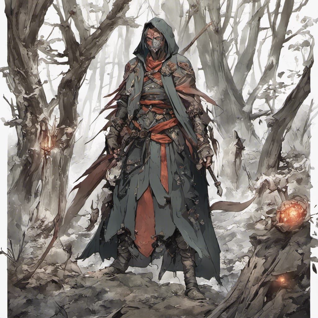 Demon Slayer in Studio Ghibli Anime Style