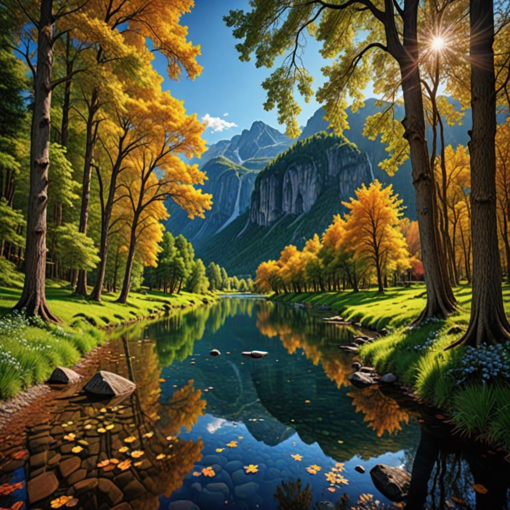 Relaxing Nature Landscape Photography