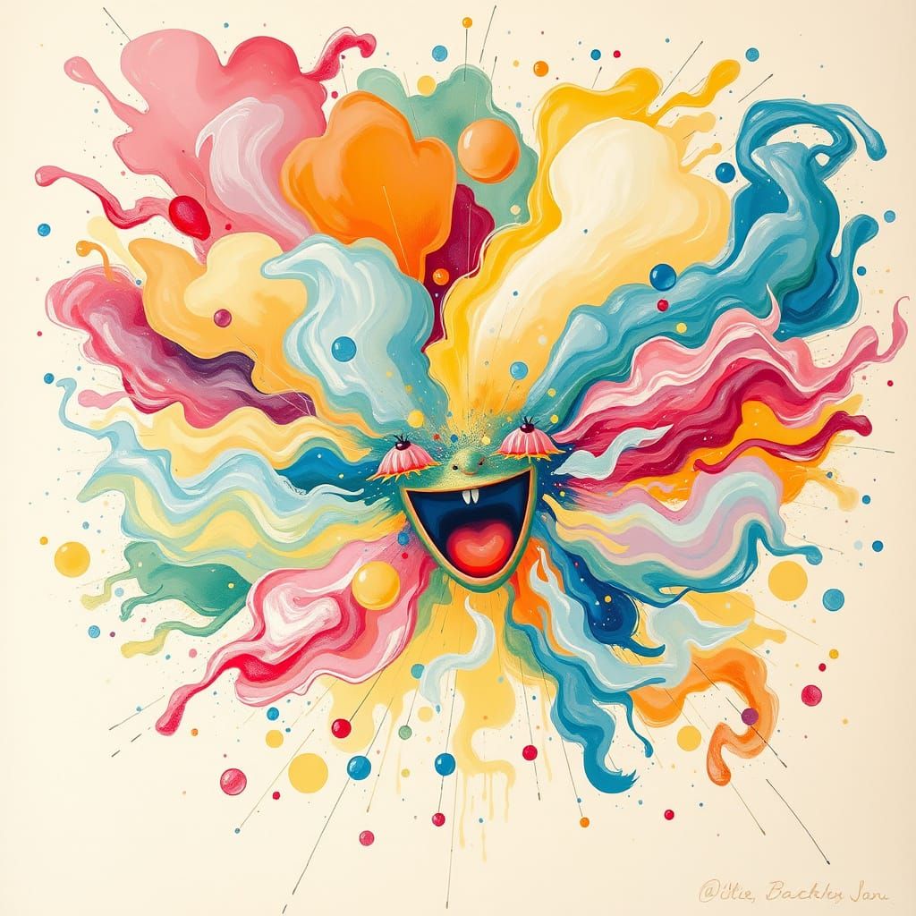 Joyful Whimsy in Vibrant Pastels