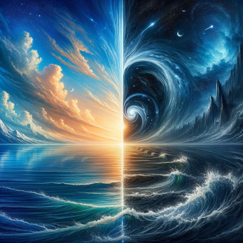 Epic Duality at the Edge of the World: Swirling Colors of Go...