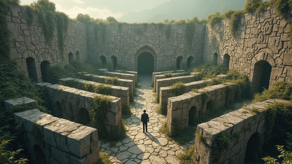 Ethereal Maze of Mindful Navigation