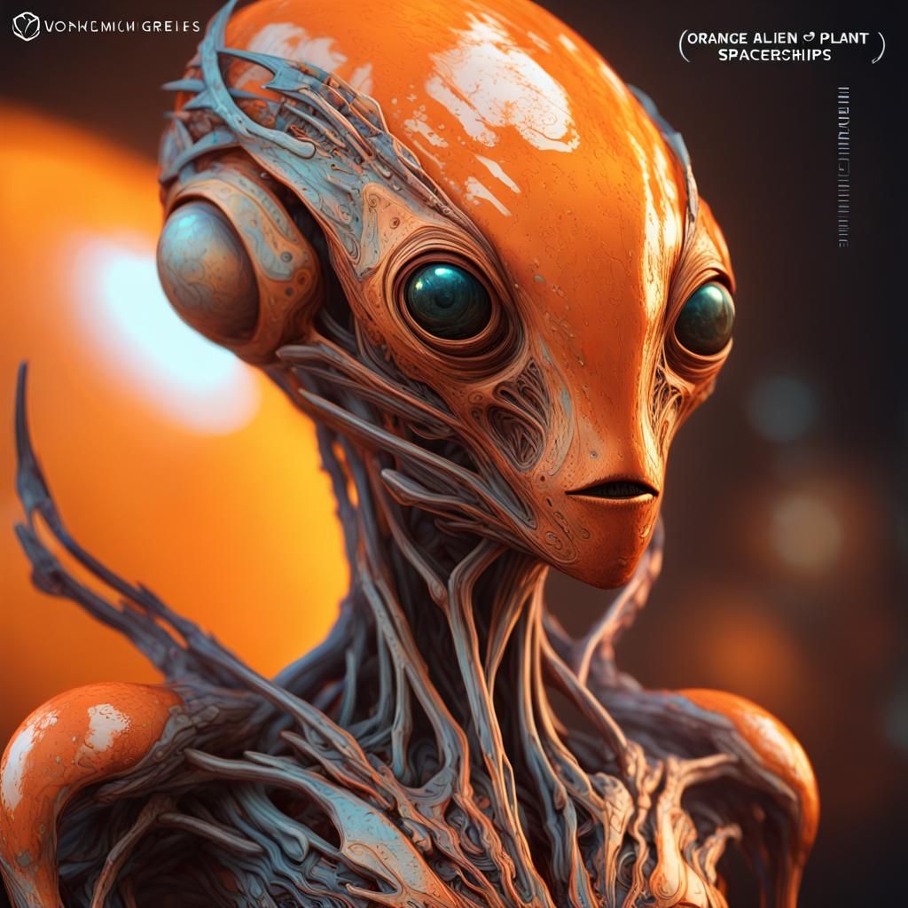 Orange alien (B)