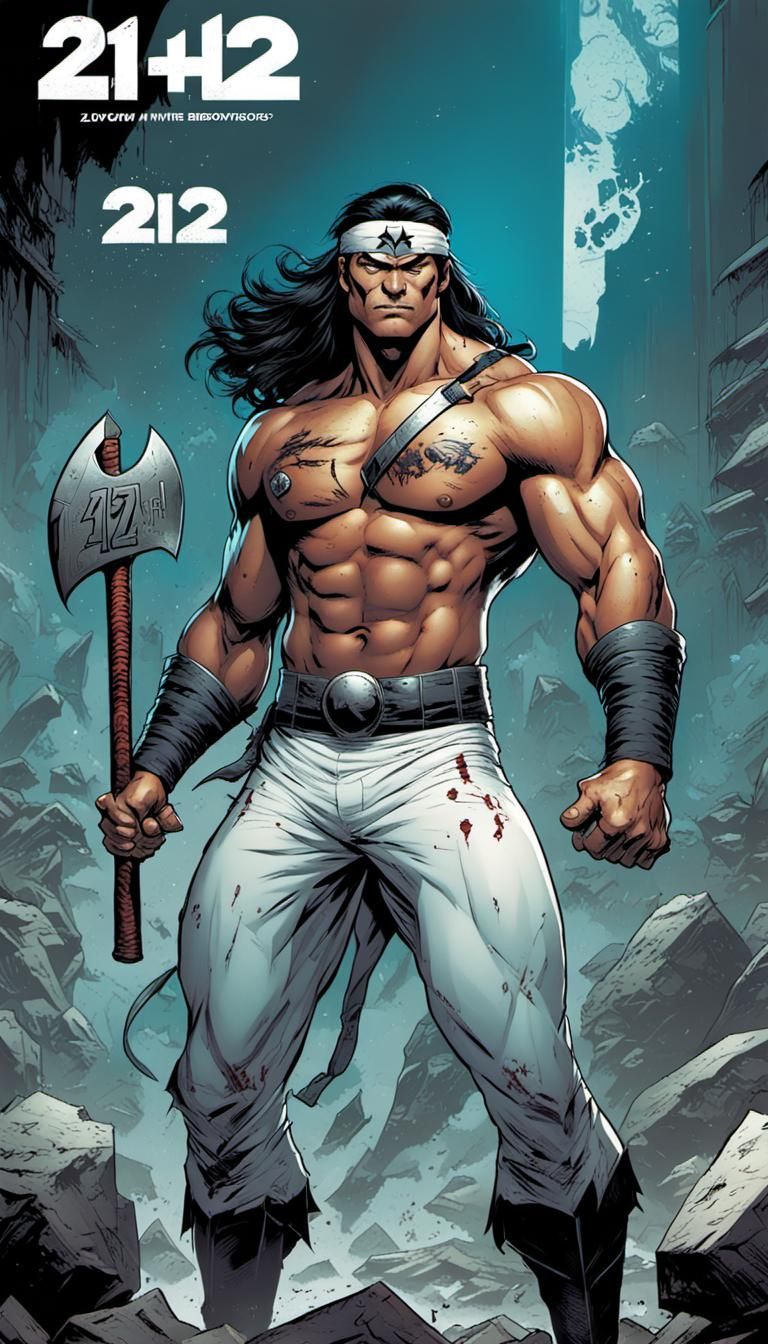 Indonesian Superhero Wiro Sableng 212 in Comic Book Art