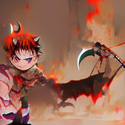 Demon Slayer Anime-Inspired Art