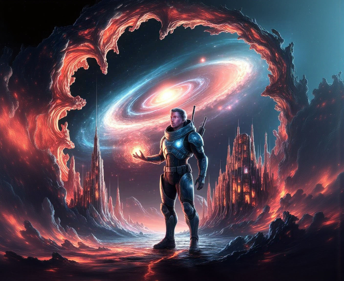 Cosmic Soldier Designs Impossible Structures in Void