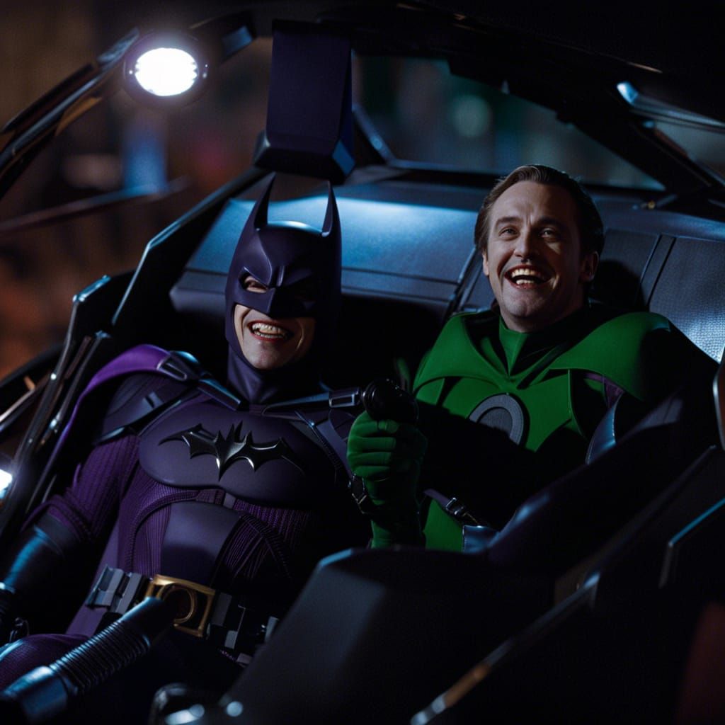 Batman and Joker: A Dramatic, Detailed Masterpiece