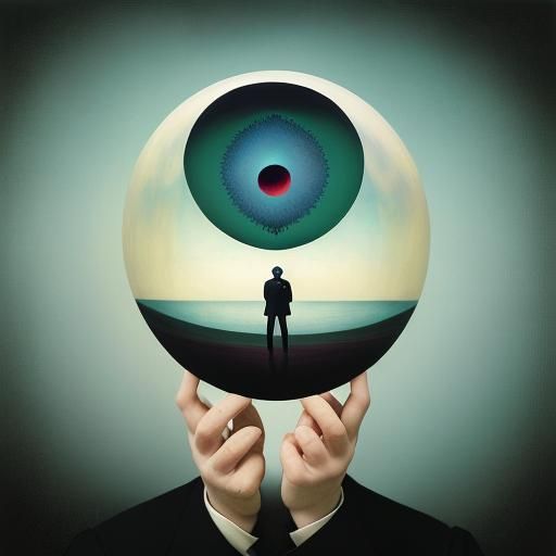 Surreal World in a Bubble, Dreamlike Art