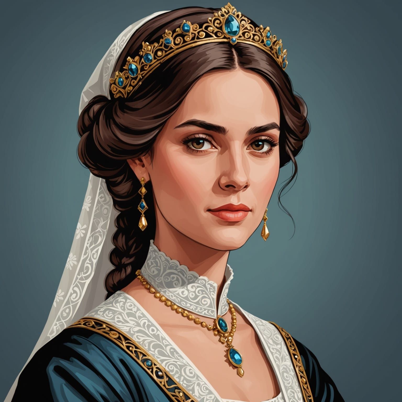 Portrait of Catherine of Braganza