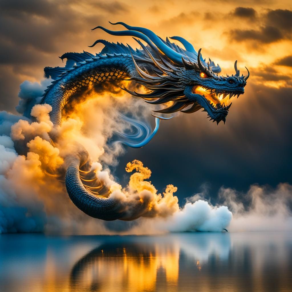 create an ultra-realistic photo of a smoky wisp of cloud wit...