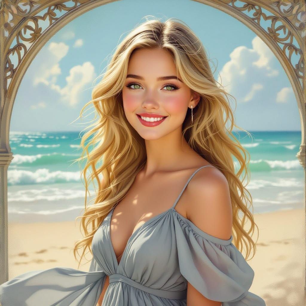 Gentle Goddess of the Summer Sea