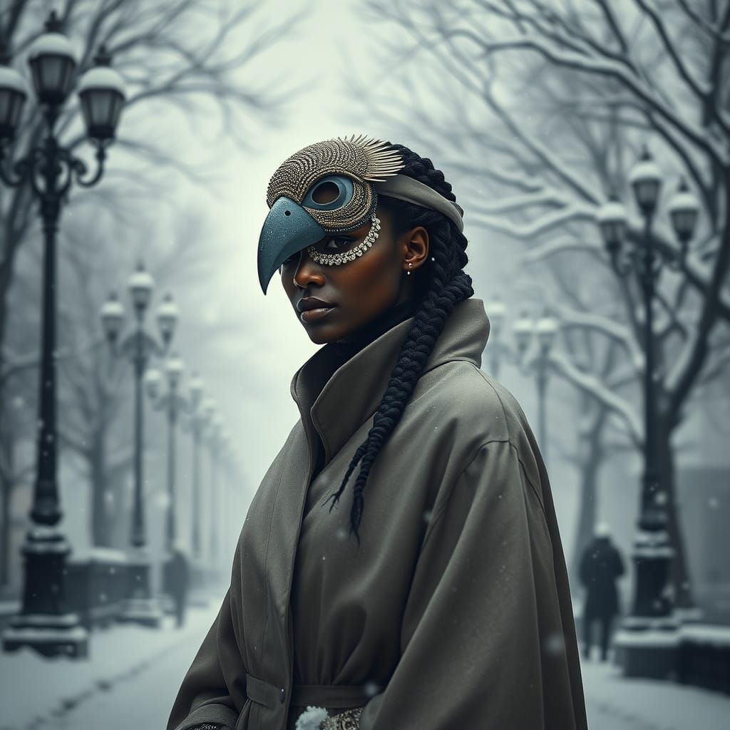 Surreal Winter Enchantress in 19th Century Russian Imperial ...