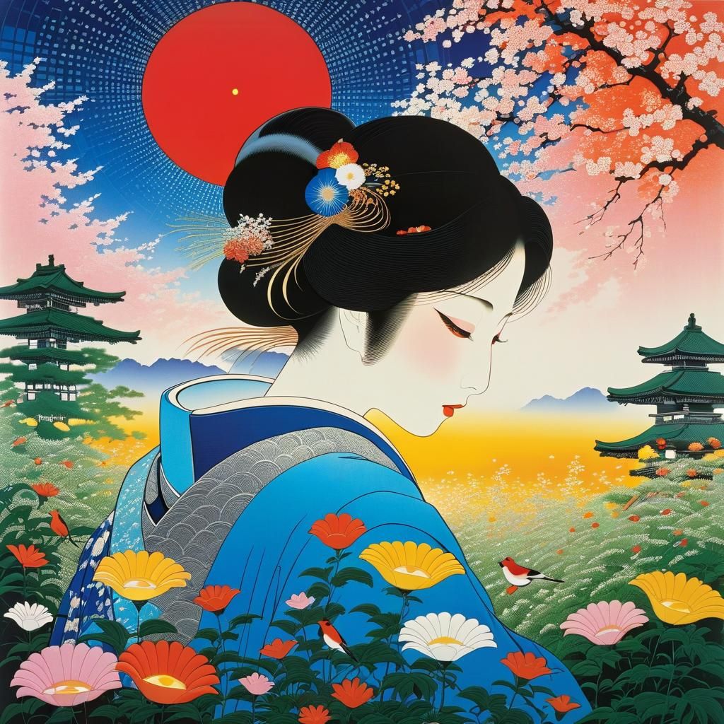 Sun-Kissed Garden of Earthly Delight