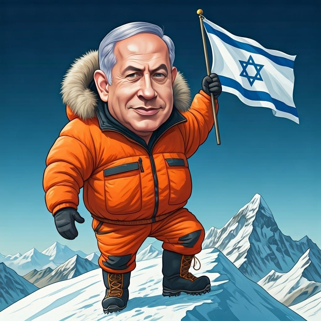 Netanyahu's Humorous Mount Everest Summit