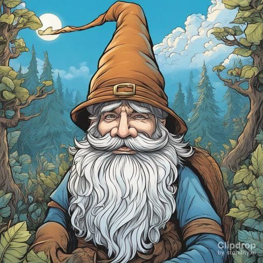 Traveling Elder Gnome: An AI Interpretation