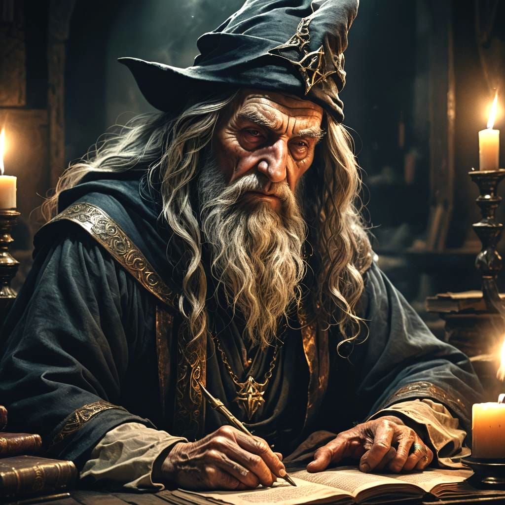 Wizard Contemplates Resurrection Aftermath