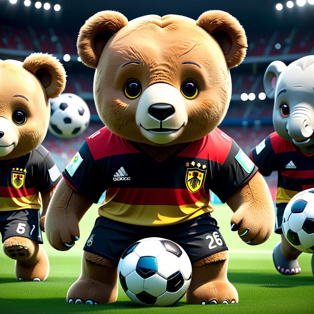 Germany vs England: Teddy Bears and Elephants in Euro 2024