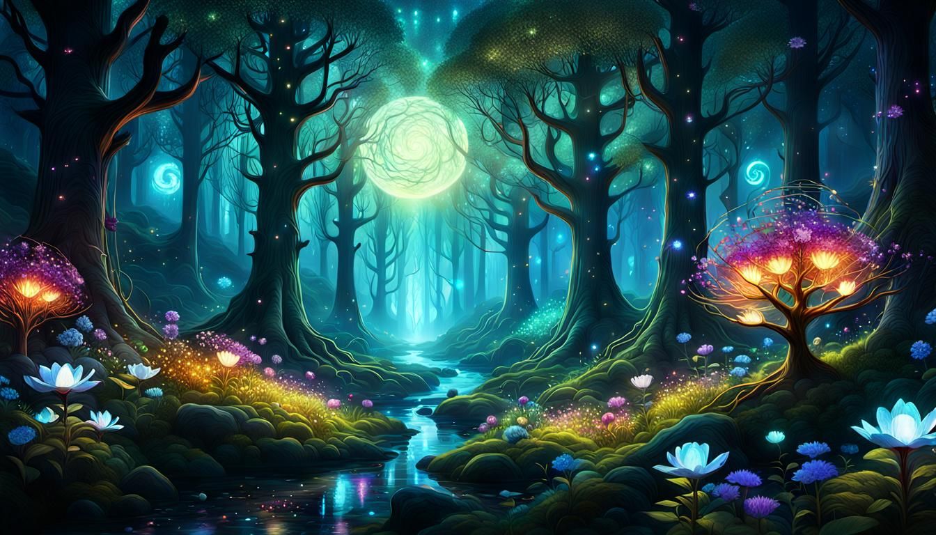 Enchanted Fantasy Forest