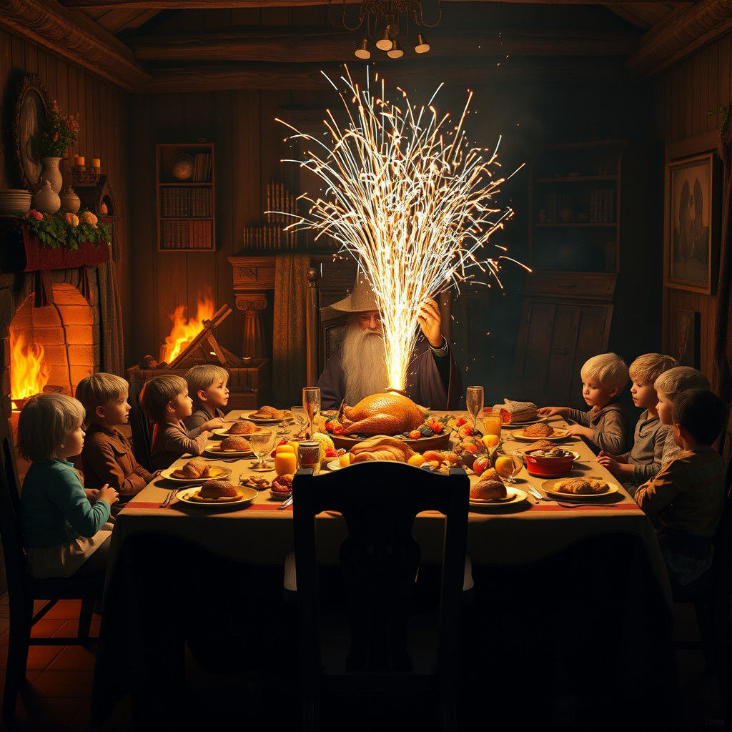 Gandalf's Fiery Thanksgiving Feast