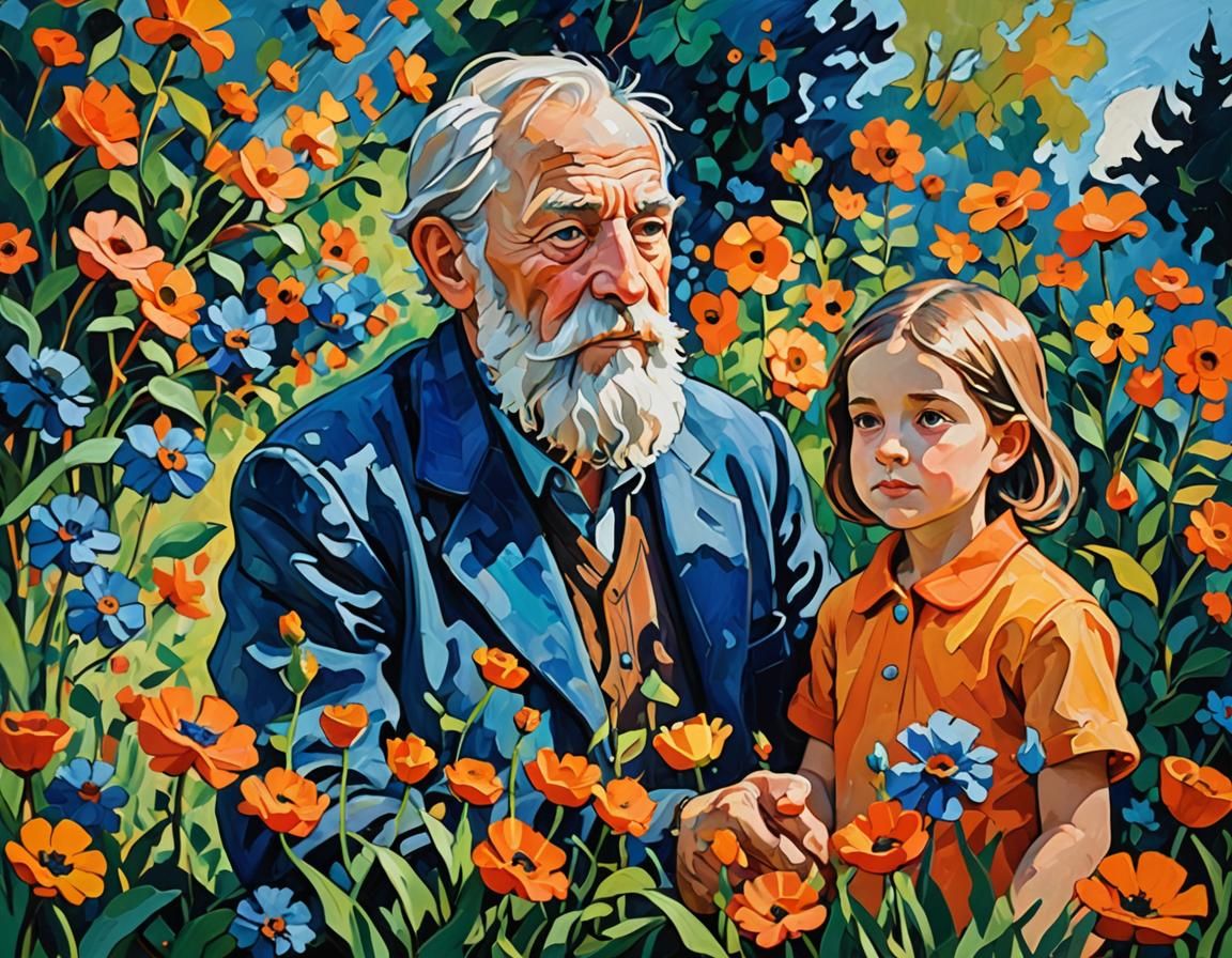 Passing on the knowledge of flowers