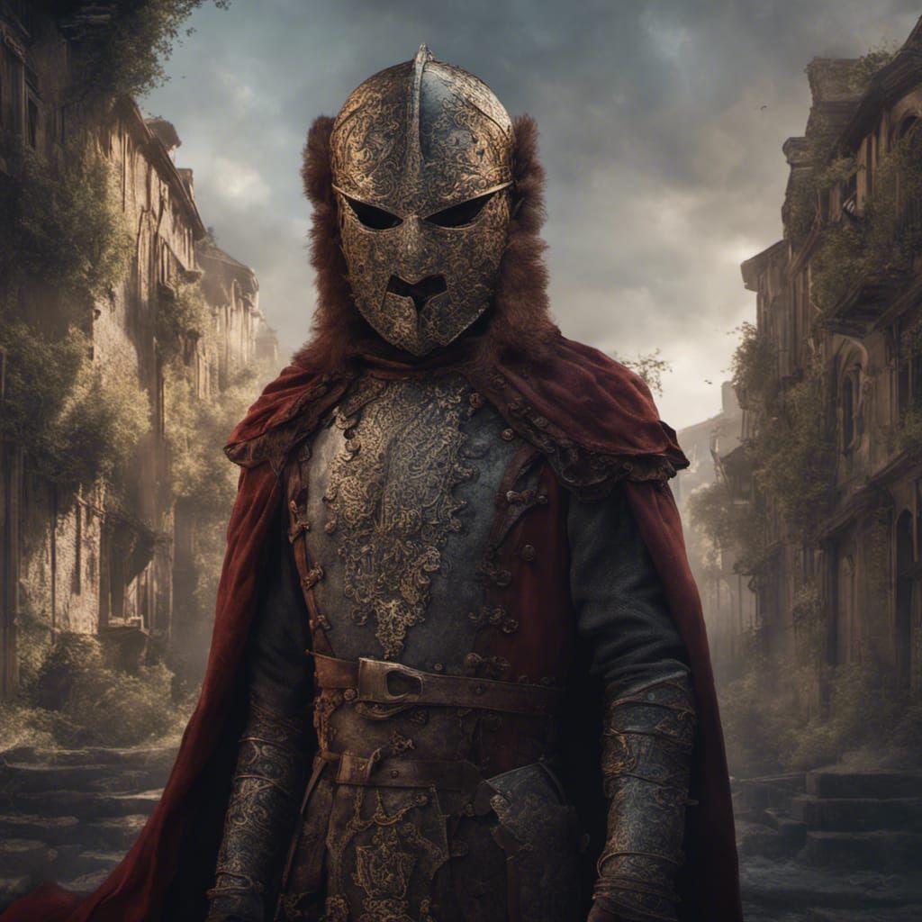 The Man in the Iron Mask (medieval variant)