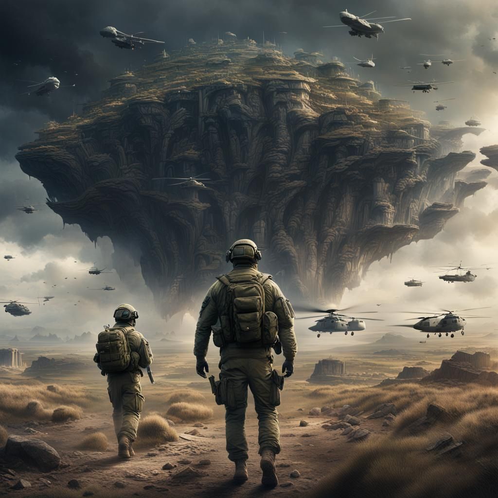 Epic Digital Painting: Thank You for Your Service