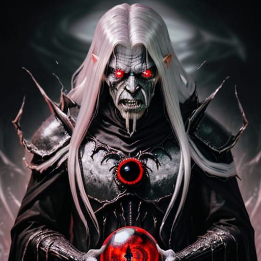 Sinister Demon in Hyperrealistic Photography Style