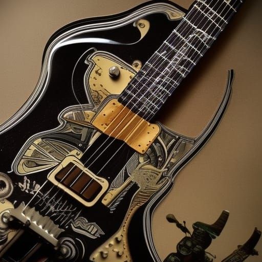 Strange Guitar Pedals in Maximalist Style