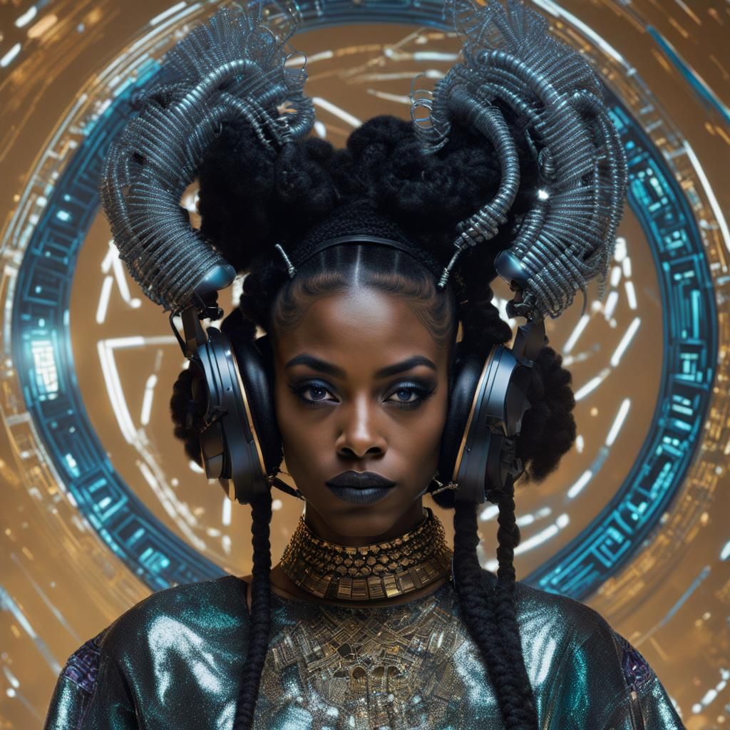 Afrofuturist Exploration of Identity in Cyberspace