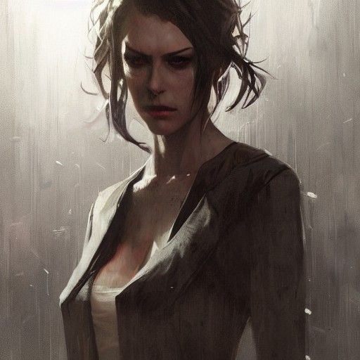 Sinister Shadow Figure in Dark Fantasy Style