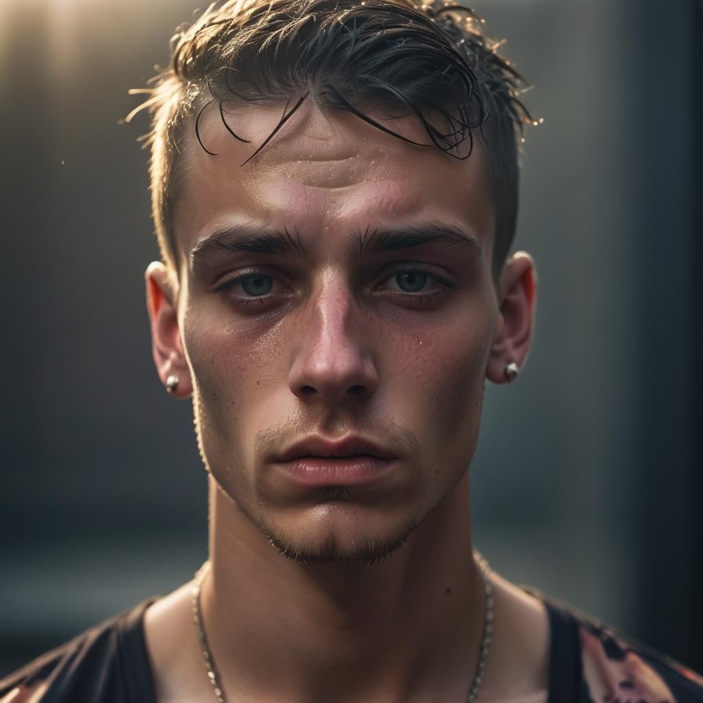 High-Fashion Portrait of a British Man