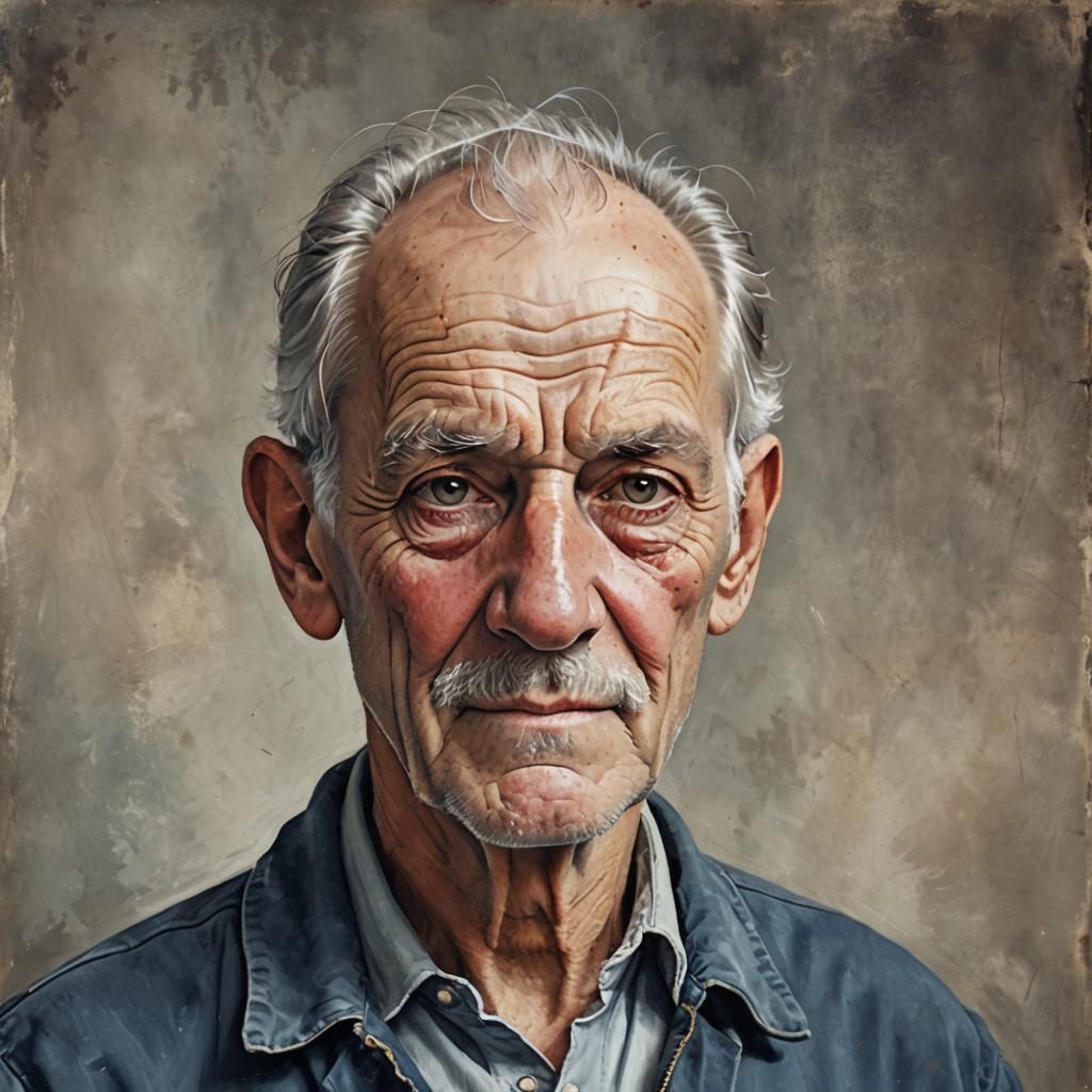 Portrait of a Kindly Old Man