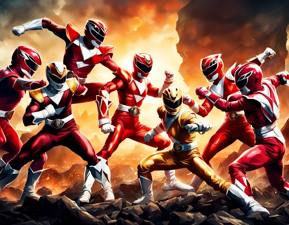 Leaders of the Power Rangers : Assembled