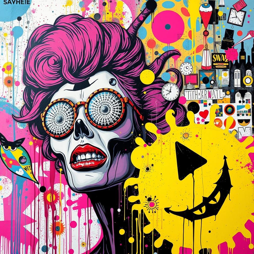Surreal Punk Masterpiece Unveils Whimsical Chaos