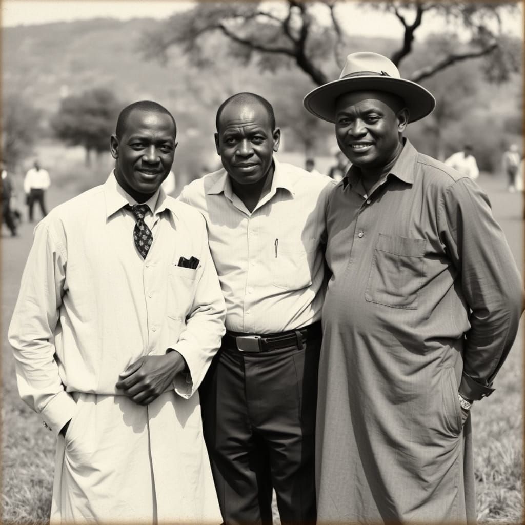 AI Image Inspired by South African Masters