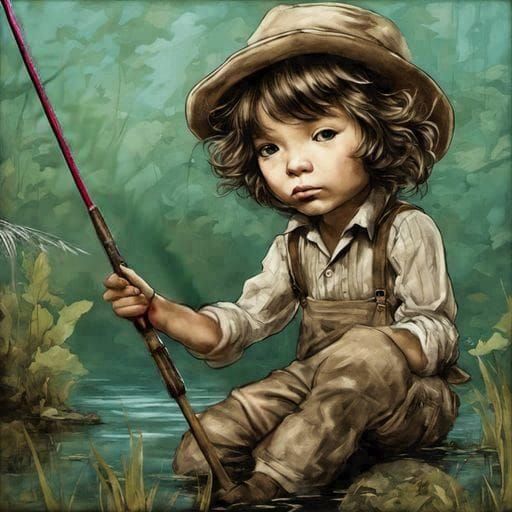 Simple Brown Wooden Pole Image