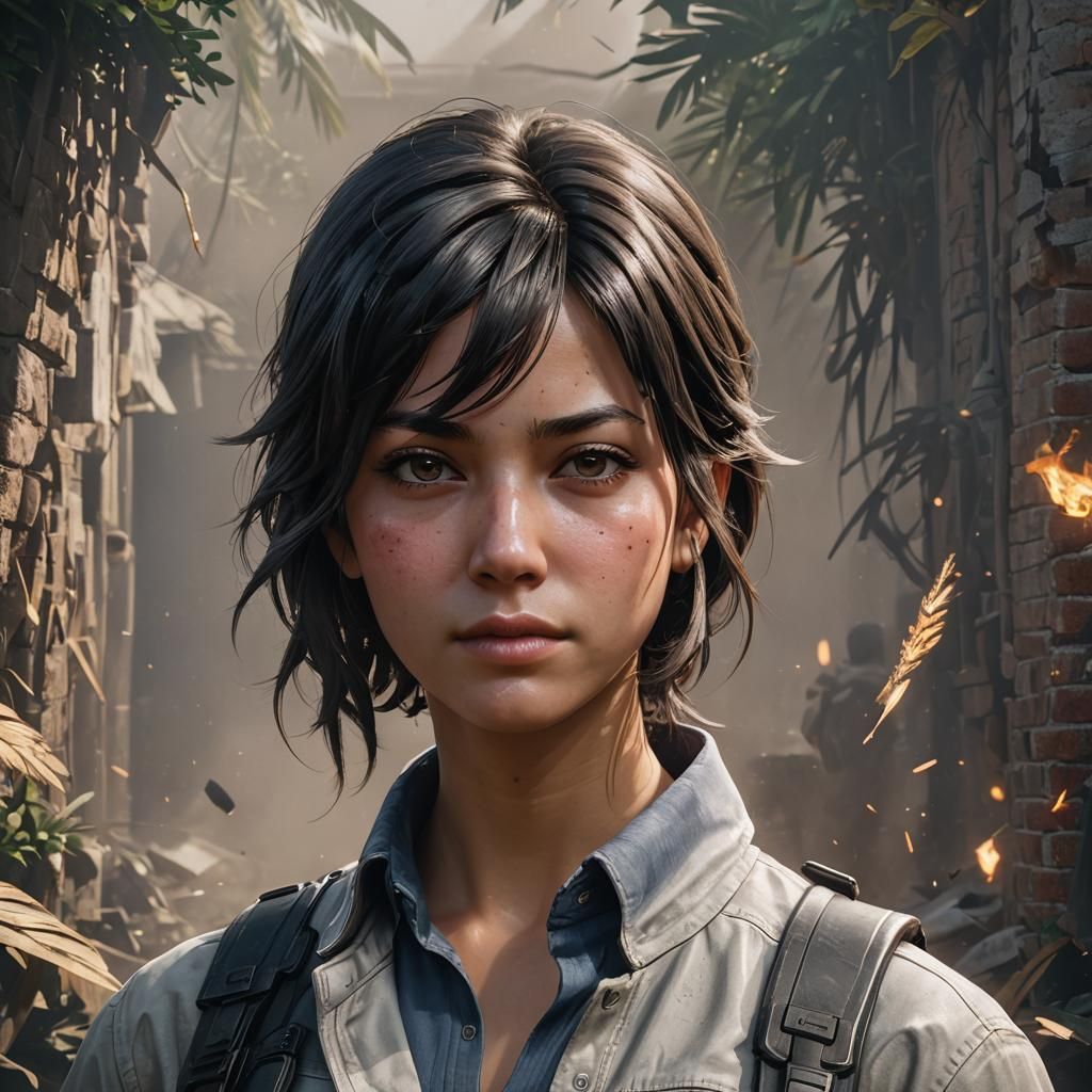 Hyperdetailed Headshot Concept Art in 8K Resolution