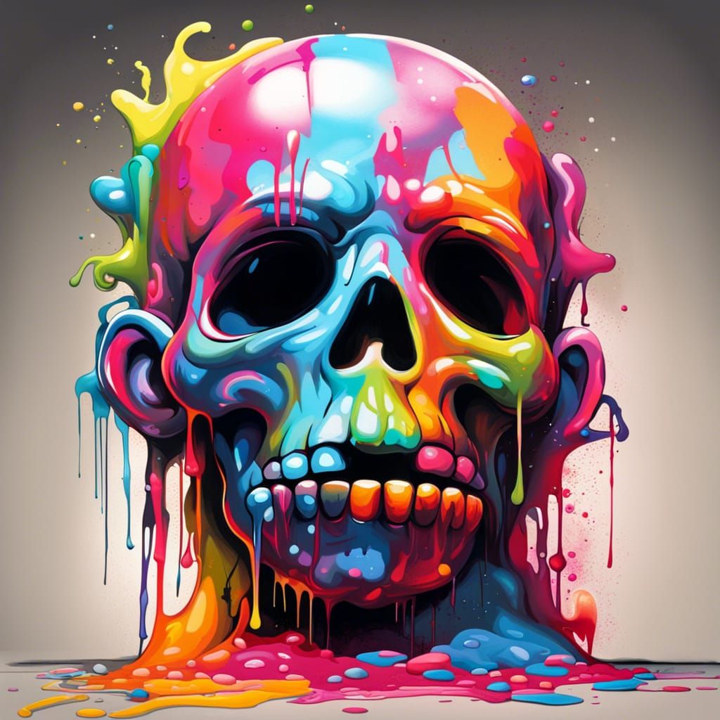 Graffiti Art in Splash and Street Art Style