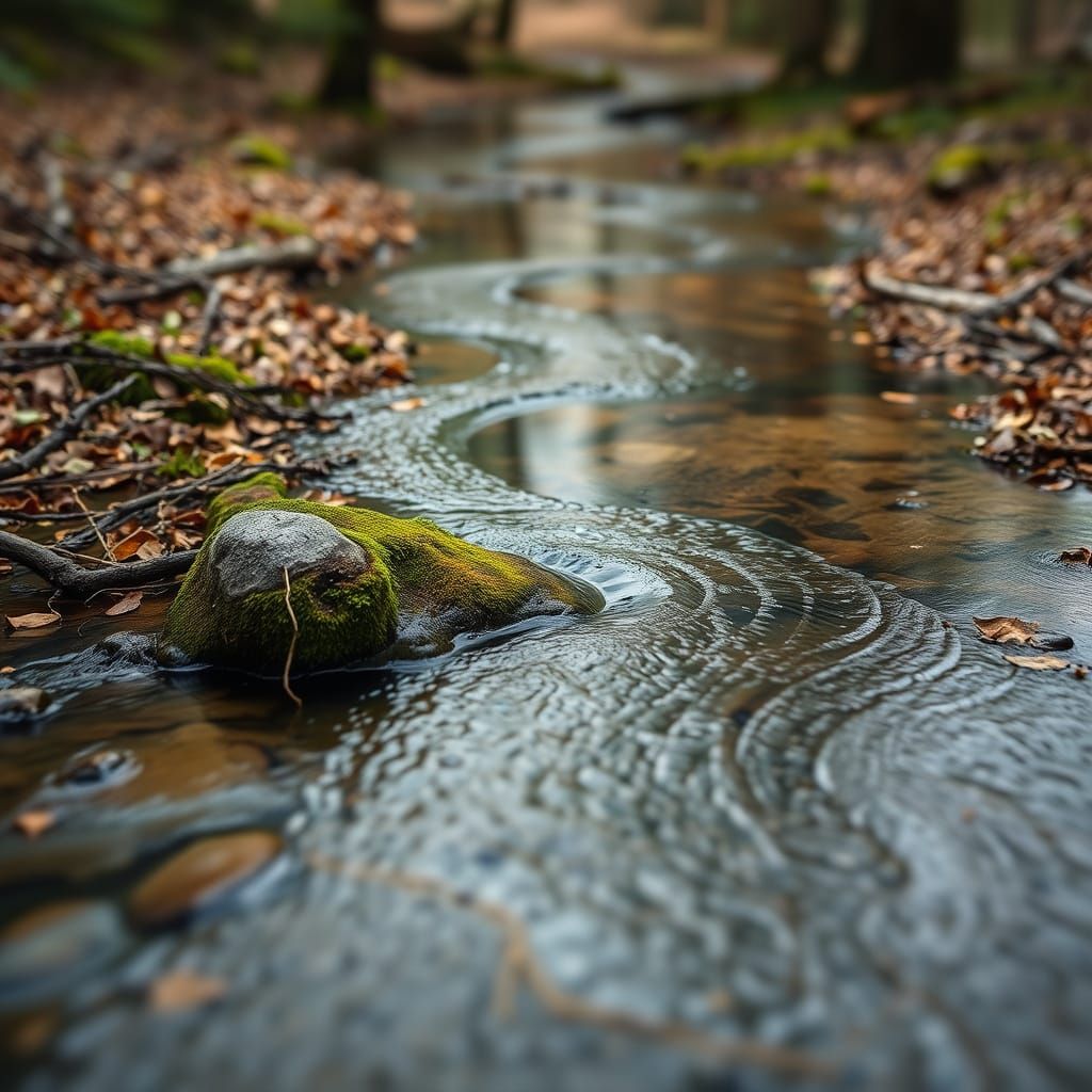 Rivers and Streams in Meandering S Shapes Explained
