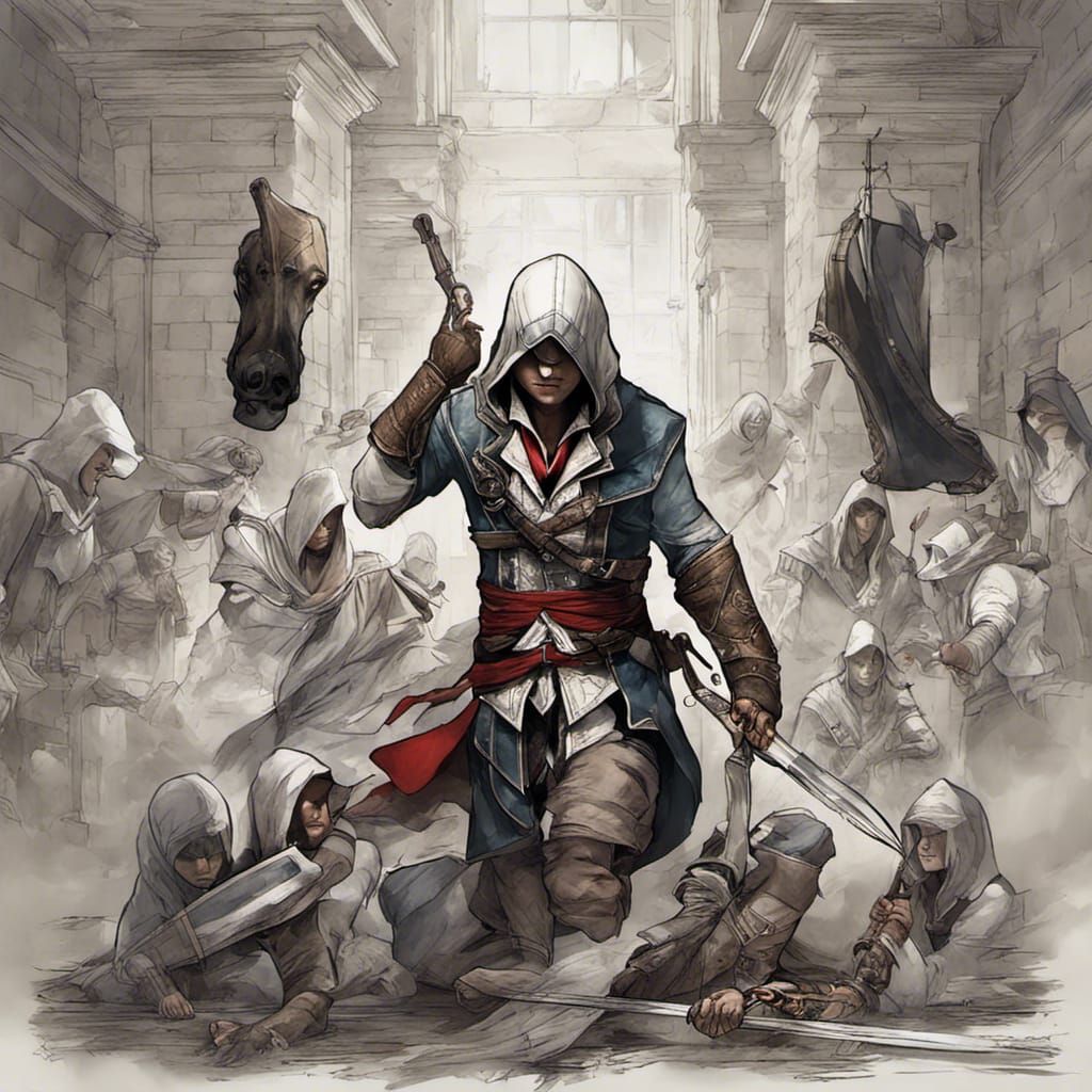 Assassin's Creed Inspired Digital Art
