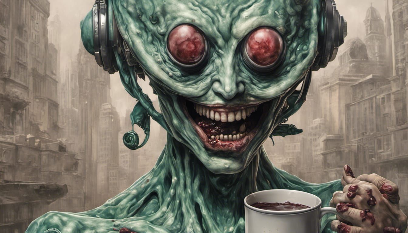 they really are here for the coffee