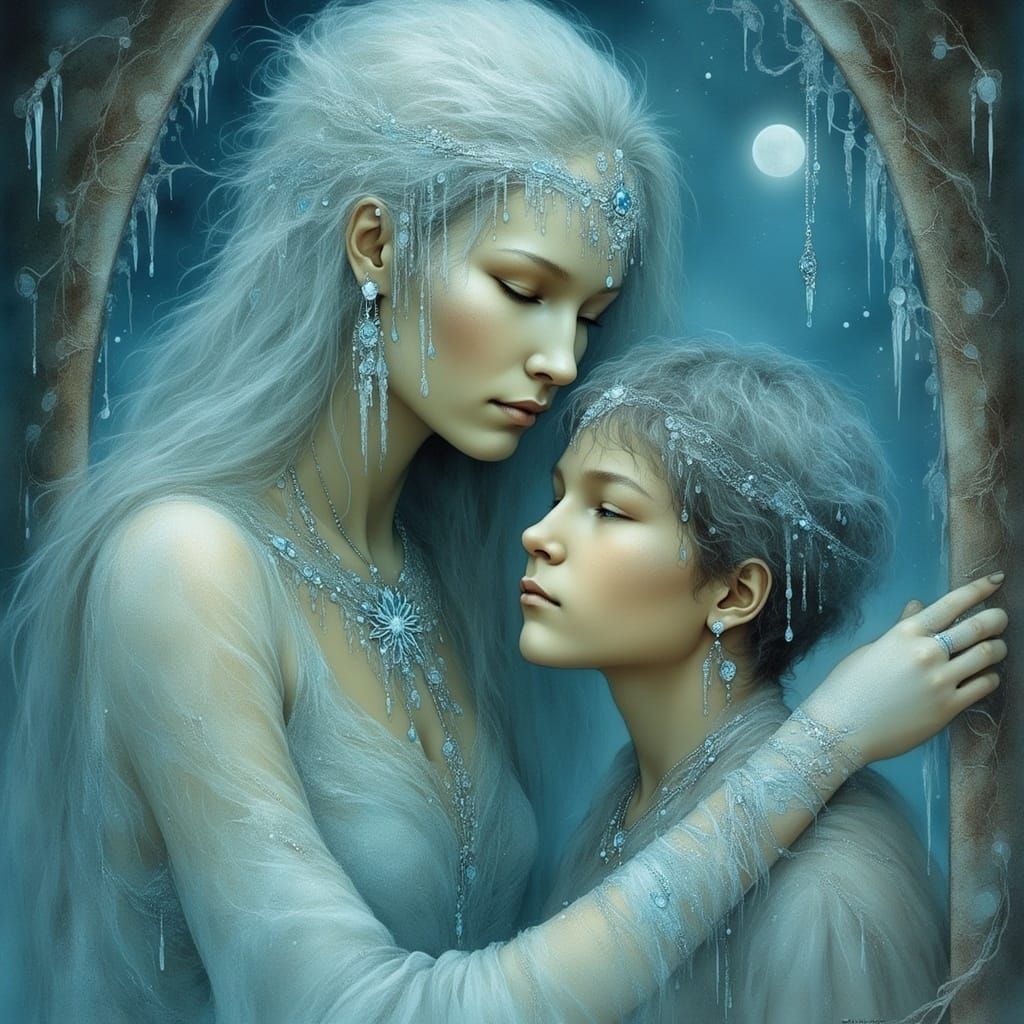 The cruel Snow Queen holds Kai captive in her ice castle. Blinded by the shard of glass in his eye, he sees only misery ...