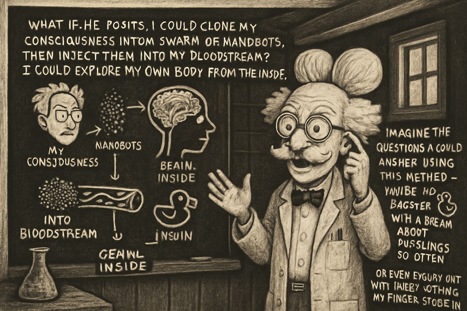 Professor Oddballs (in Bunsen-Buns) Explains Dream Ducks, an...